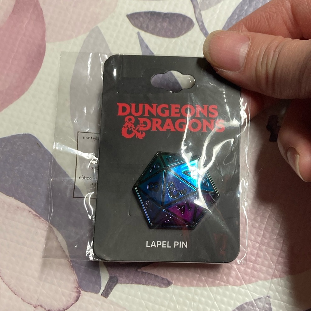Brand new Dungeon and Dragon pin